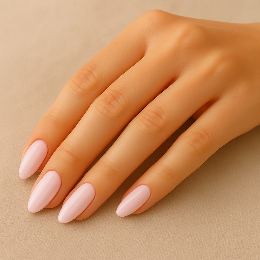 🌸 Barely Blush Pink Press On Nails
